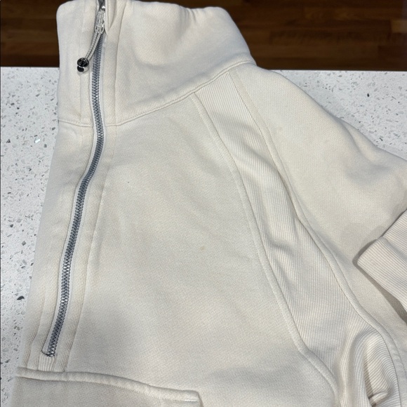 lululemon athletica scuba oversized funnel neck half zip - Picture 3 of 8
